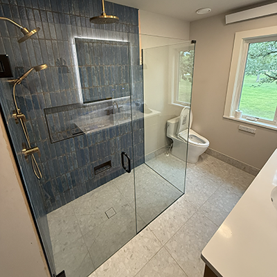 Showergoldaccentglass Showergoldaccentglass